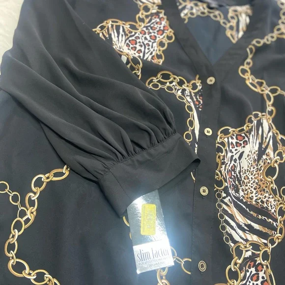 Slim factor NWT blouse size 1X - Picture 5 of 7